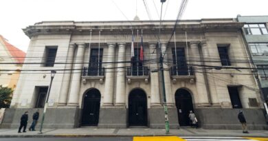 Edificio de la Municipalidad de Valparaíso, donde se implementa el Centro de Gobierno.