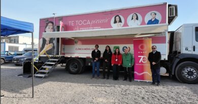 Clínica móvil de Enap, Municipalidad de Concón y FALP para mamografías.