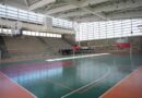 Vista general de la multicancha y las graderías del nuevo Polideportivo de Limache.