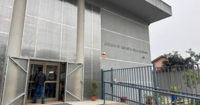 Fachada del Juzgado de Garantía de Villa Alemana.