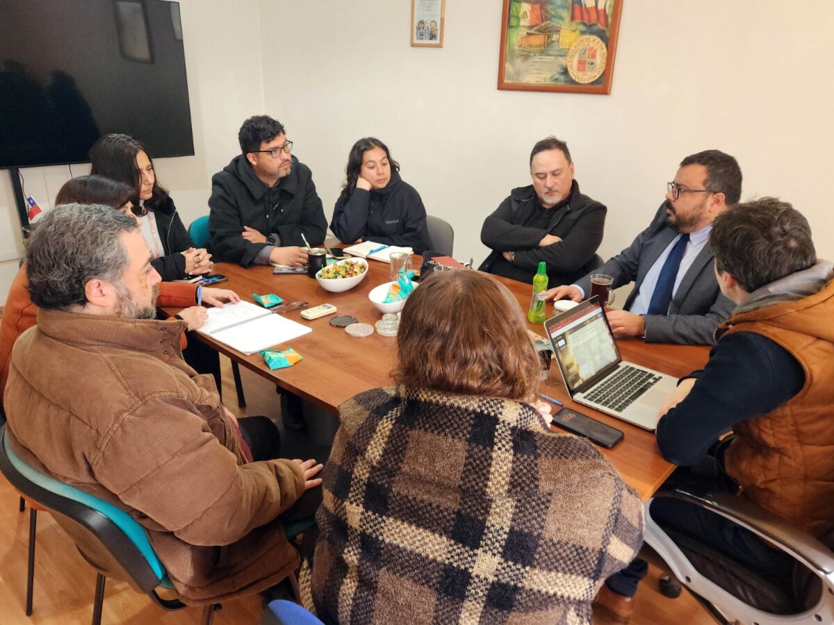 Reunión de trabajo entre el equipo de la Dirección Provincial de Educación y RedQ de Quillota.
