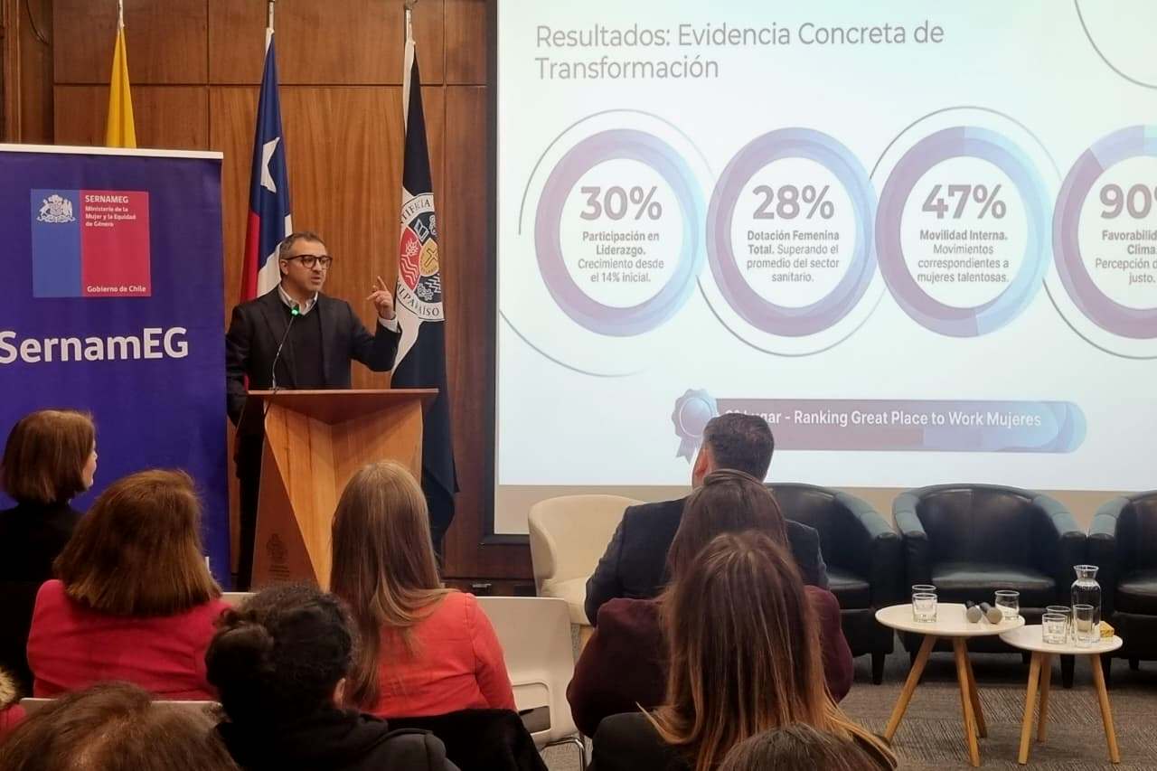 Presentación de los resultados y evidencia concreta de transformación en equidad de género de Esval.