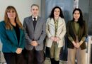 Autoridades del Registro Civil de Valparaíso y de la Universidad Viña del Mar durante el encuentro de colaboración.