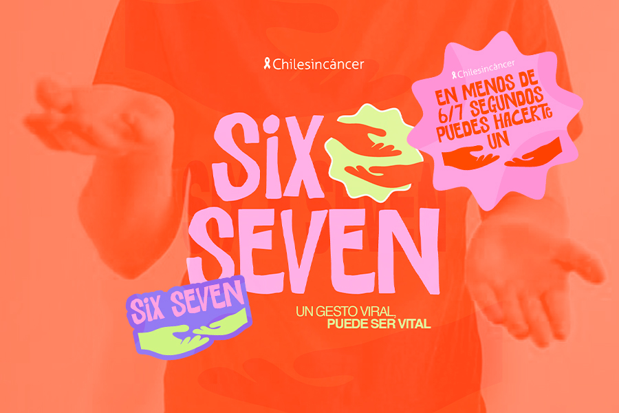 Campaña Six Seven de la Fundación Chilesincáncer para la prevención del cáncer testicular.