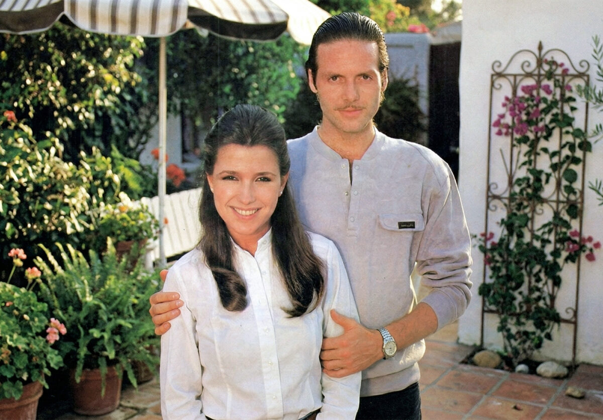 Escena de la clásica teleserie Ángel Malo.