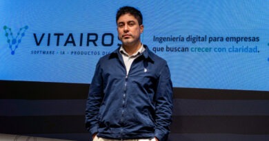 Bastián Lisperguer, fundador de VITAIROS SpA, en el marco de su participación en el ecosistema de innovación tecnológica.