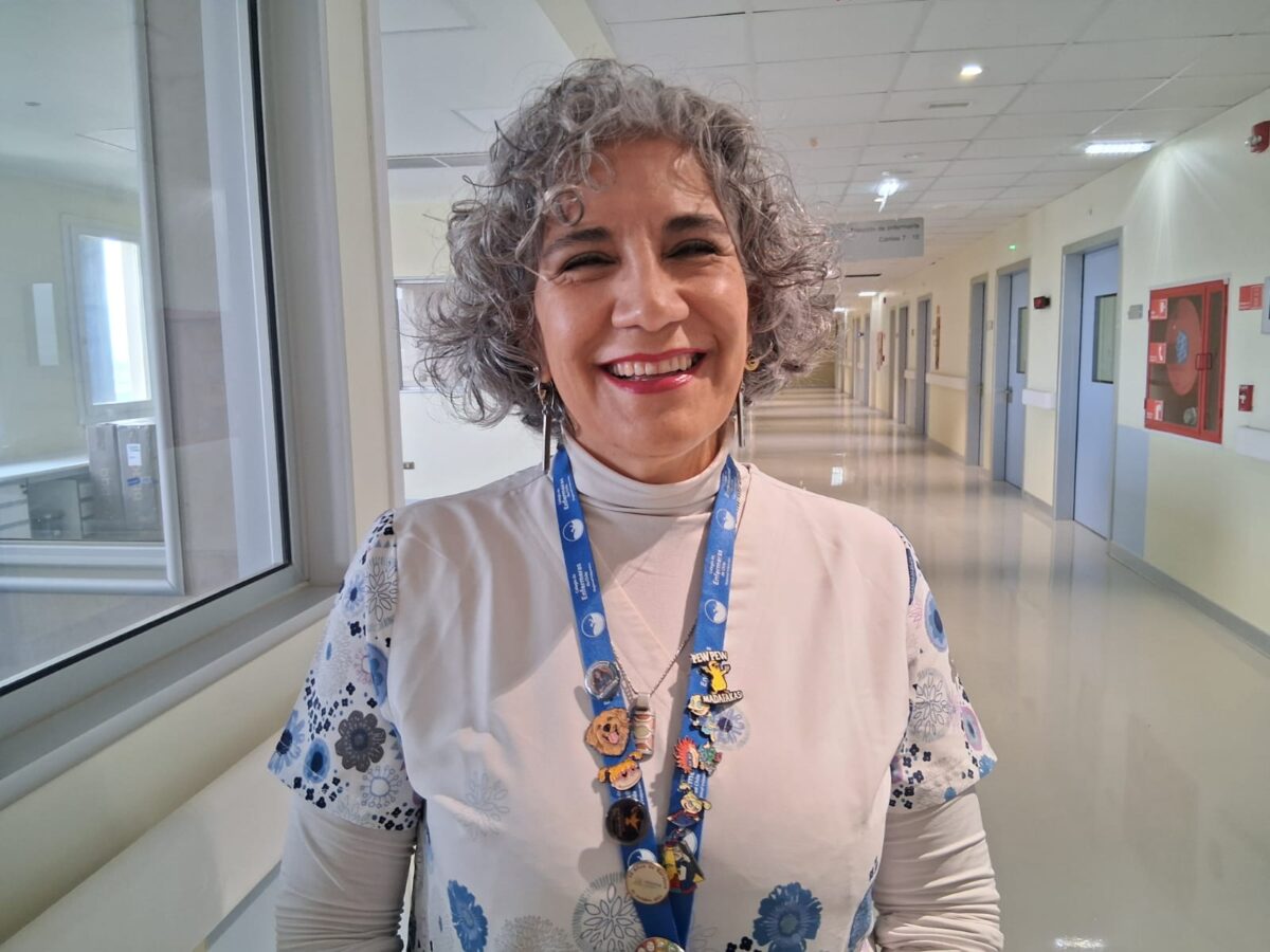 María Angélica Gutiérrez, referente clínico de la Unidad de Puesta en Marcha del Hospital Provincial Marga Marga.