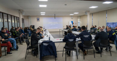 Sesión del Cogrid Comunal en Quilpué para coordinar medidas ante el sistema frontal.