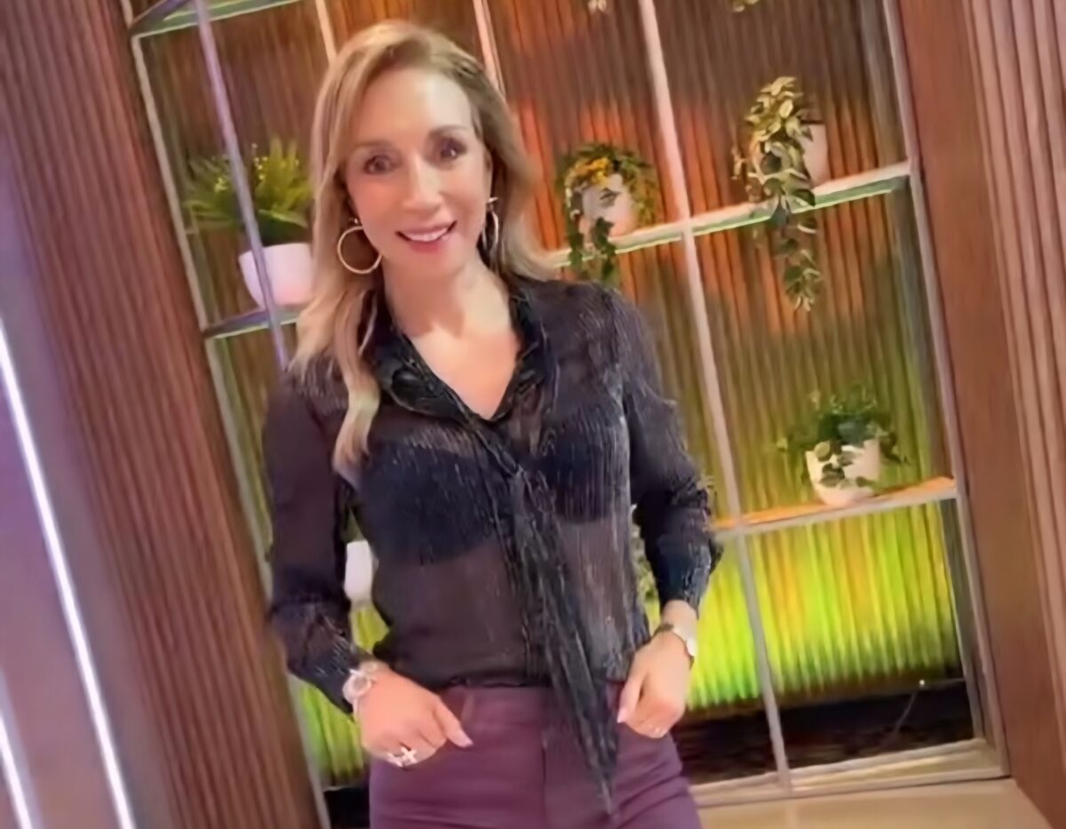 Karen Doggenweiler en su rol de animadora.