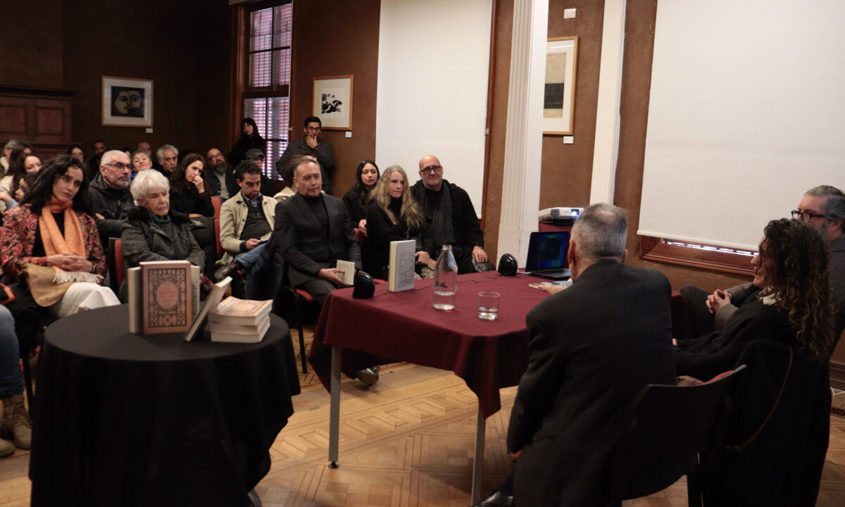 Presentación del libro Palabra escondida en el Museo Universitario del Grabado UPLA.