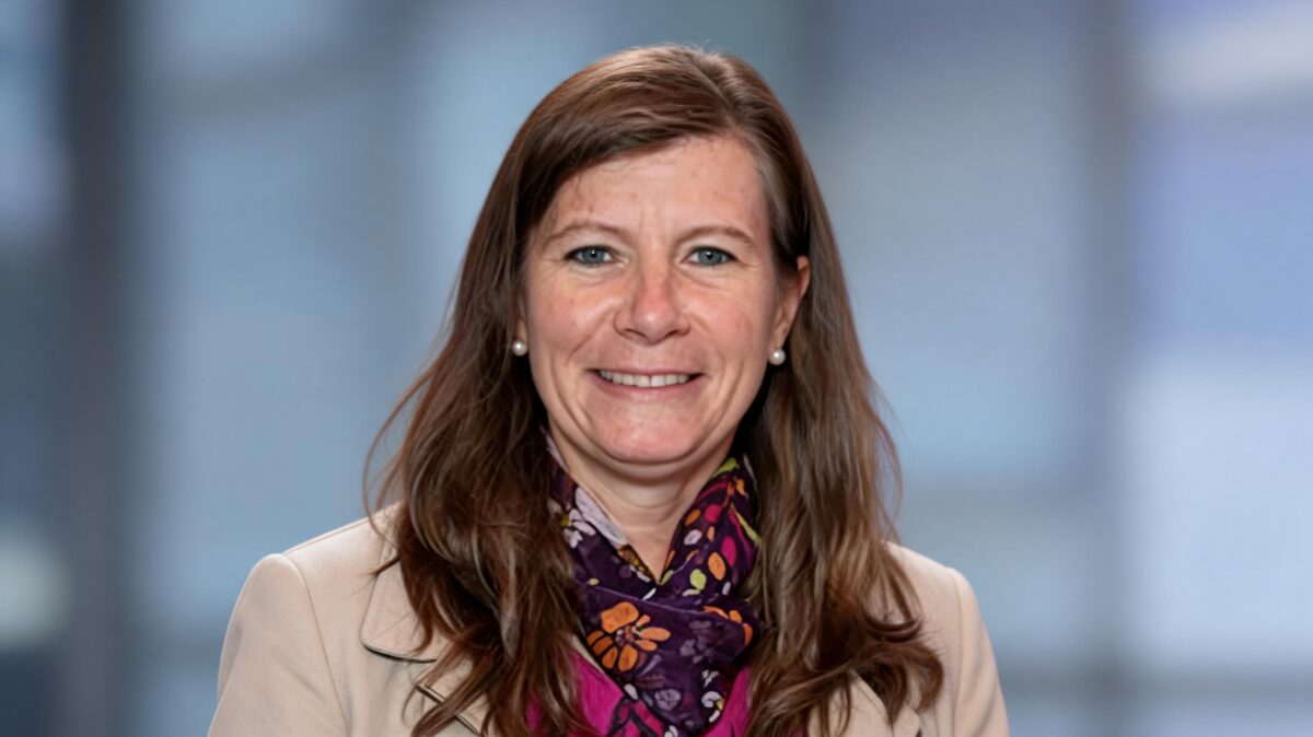 Marcela Moreno, ingeniera en alimentos de Kingsbury.