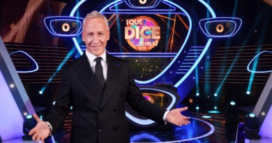 Martín Cárcamo en el estudio de ¡Qué dice Chile!