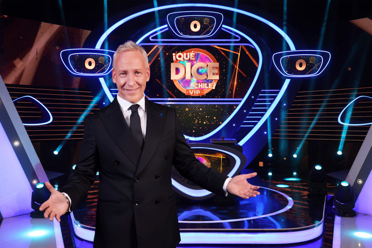 Martín Cárcamo en el estudio de ¡Qué dice Chile!