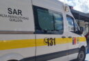 Ambulancia del SAR Quillota preparada para la atención de emergencias.