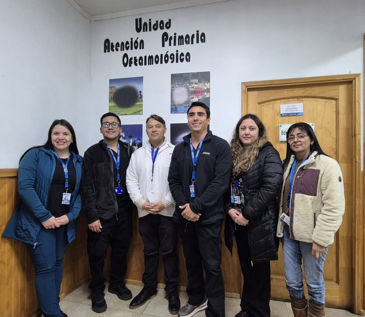 Equipo multidisciplinario de la Unidad Oftalmológica de Atención Primaria de Quillota.