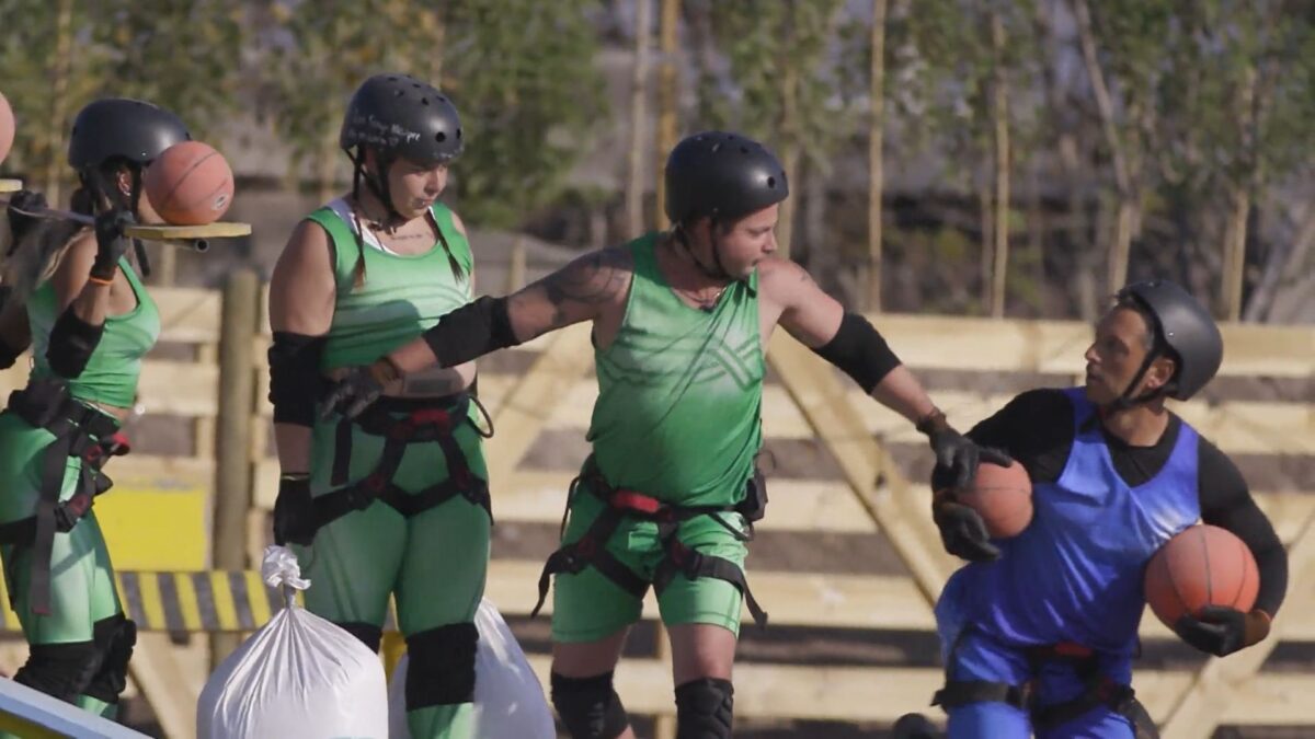 Competencia de los participantes en el reality Vecinos al límite.