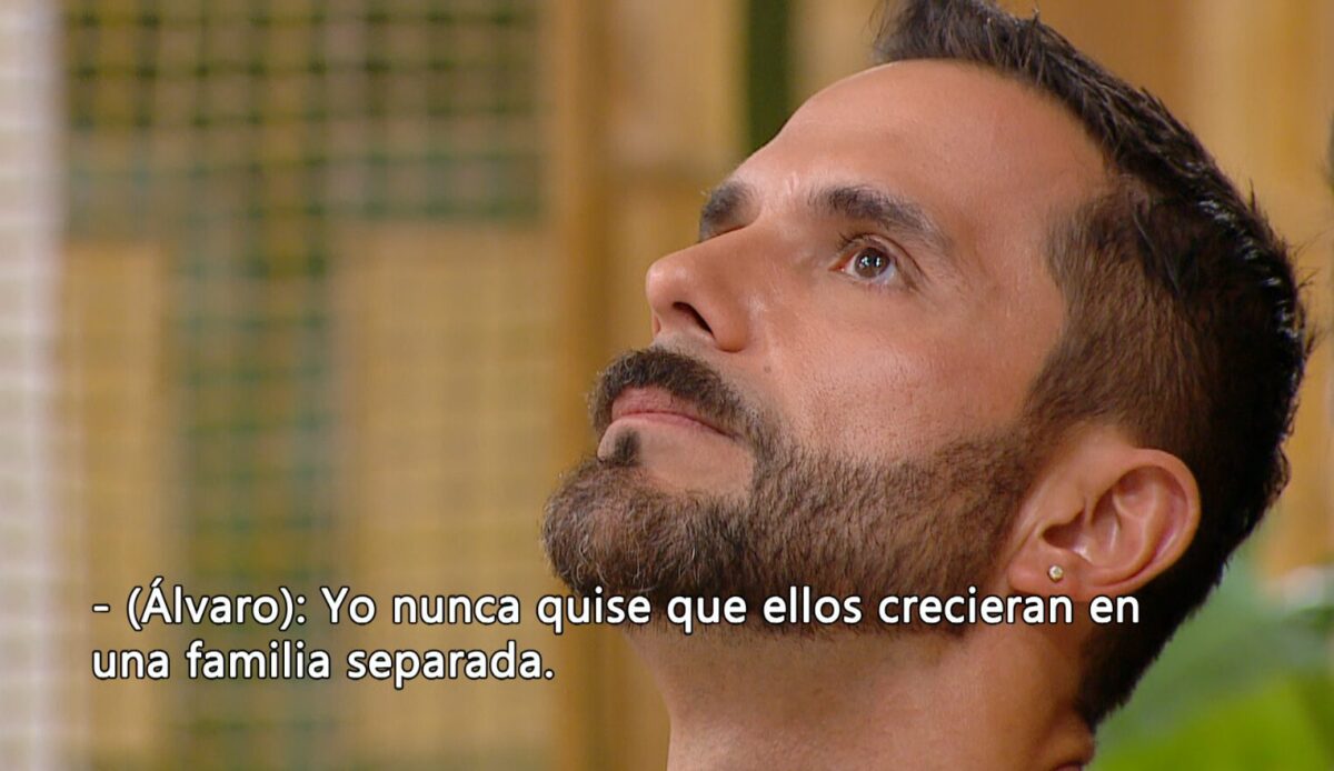 Álvaro Ballero en un momento de reflexión personal.