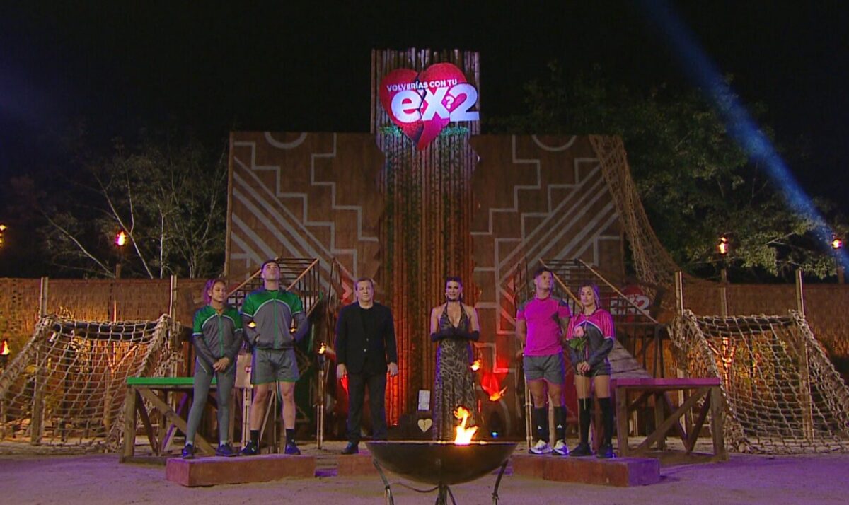 Duplas preparadas para el duelo de eliminación en el set de competencia de ¿Volverías con tu ex? 2