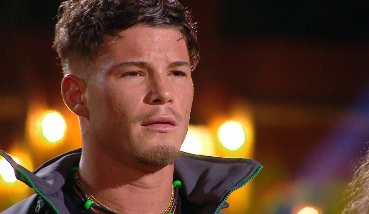 Raimundo Cerda durante la discusión en el reality.