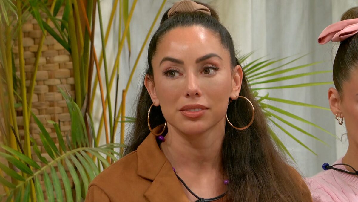Nicole Luli Moreno durante su entrevista en el reality.