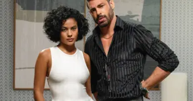 Protagonistas de la teleserie Vale todo.
