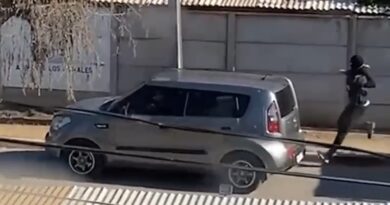 Vehículo utilizado por la banda delictual durante sus operaciones en La Calera.