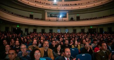Audiencia en el Festival Internacional de Cine de Viña del Mar.