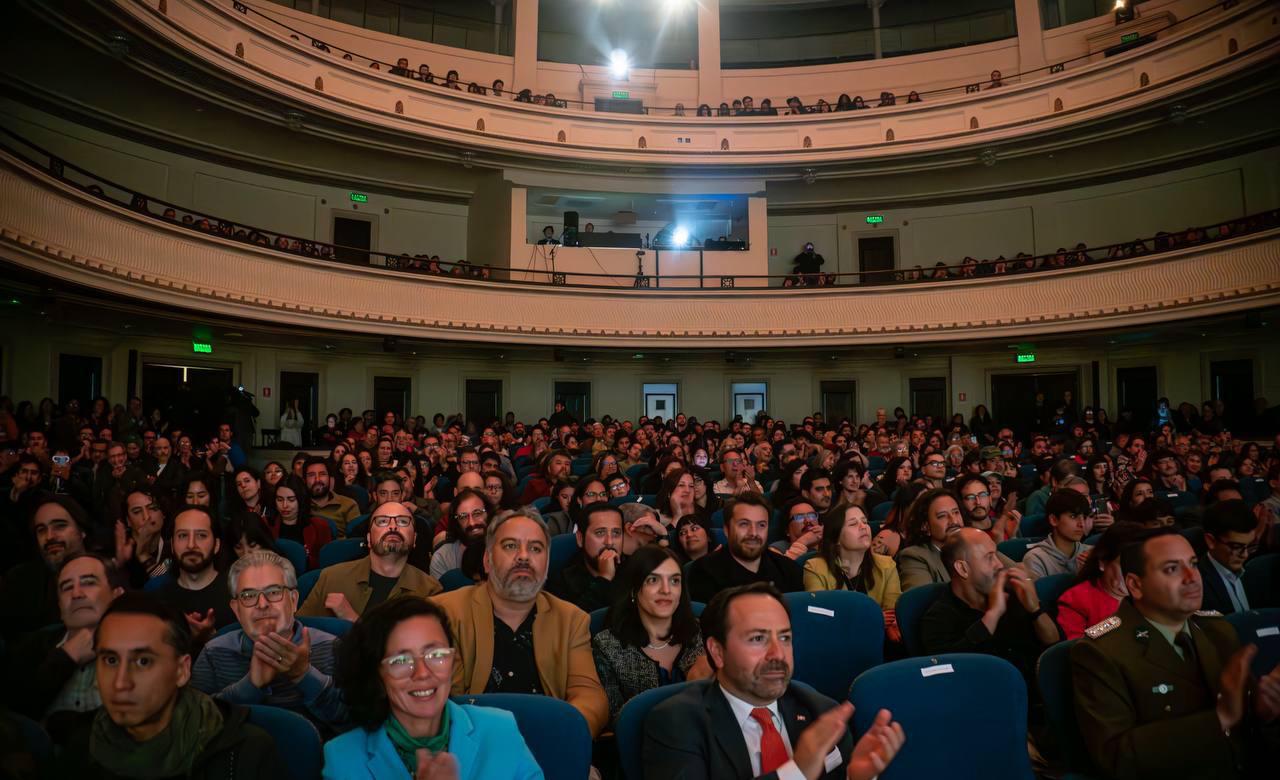 Audiencia en el Festival Internacional de Cine de Viña del Mar.