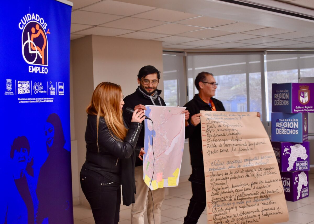 Presentación de conclusiones del encuentro Tejiendo Redes de Cuidado y Empleo.