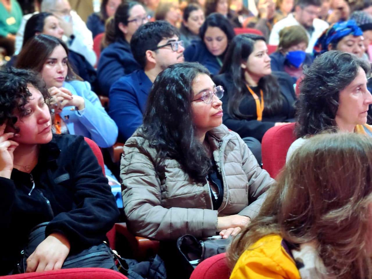 Asistentes a la Cuenta Pública Participativa del Hospital Dr. Gustavo Fricke.