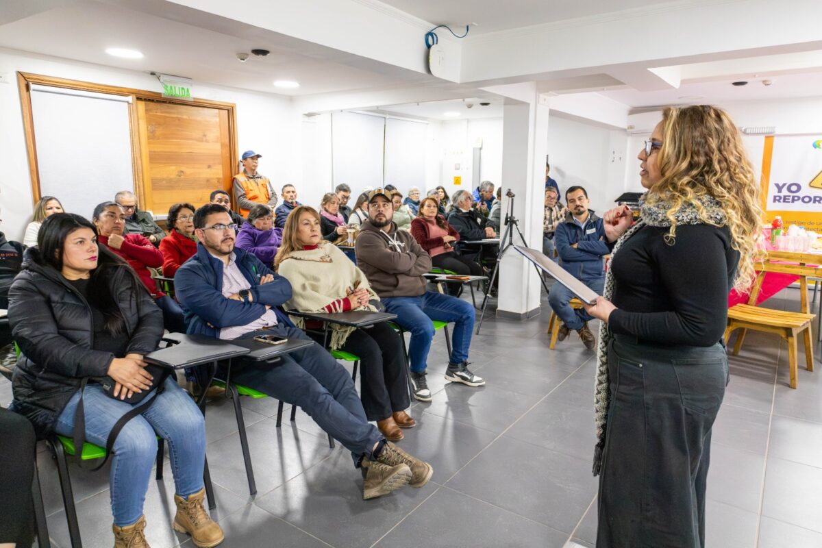 Dirigentes sociales y representantes de la comunidad durante el lanzamiento del Fondo de Desarrollo Social 2026.