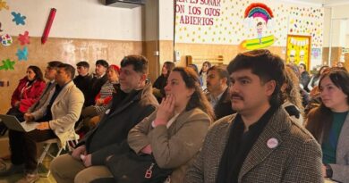 Asistentes a la Cuenta Pública Participativa del Hospital Geriátrico La Paz de la Tarde.