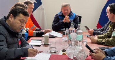Autoridades de Villa Alemana en reunión de coordinación COGRID.