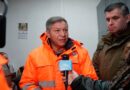 Alcalde de Villa Alemana, Nelson Estay, durante una declaración a la prensa tras el sistema frontal.