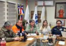 Autoridades municipales y de emergencia durante la sesión del COGRID en Quillota.