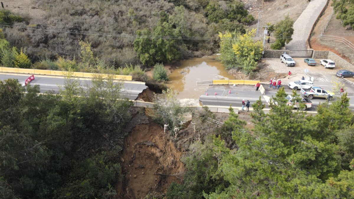 Autoridades coordinan soluciones de infraestructura tras daños por sistema frontal en Zapallar
