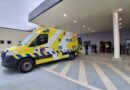 Ambulancia del SAMU en las nuevas instalaciones del Hospital Marga Marga.