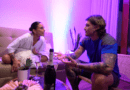 Álvaro Ballero y Ludmila Ksenofontova conversando en la casona de Volverías con tu ex? 2.