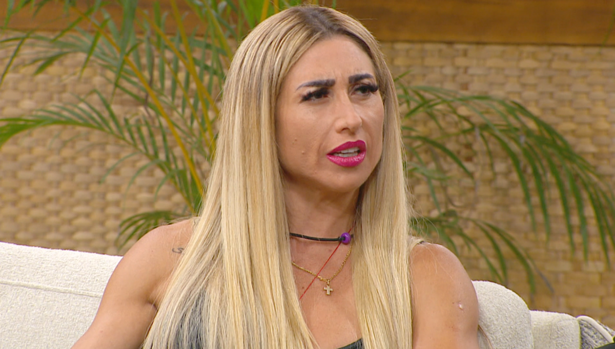 Nicole Moreno durante su intervención en el programa.