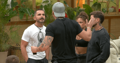 Álvaro Ballero discutiendo con Kaoto en la casa de ¿Volverías con tu ex? 2.