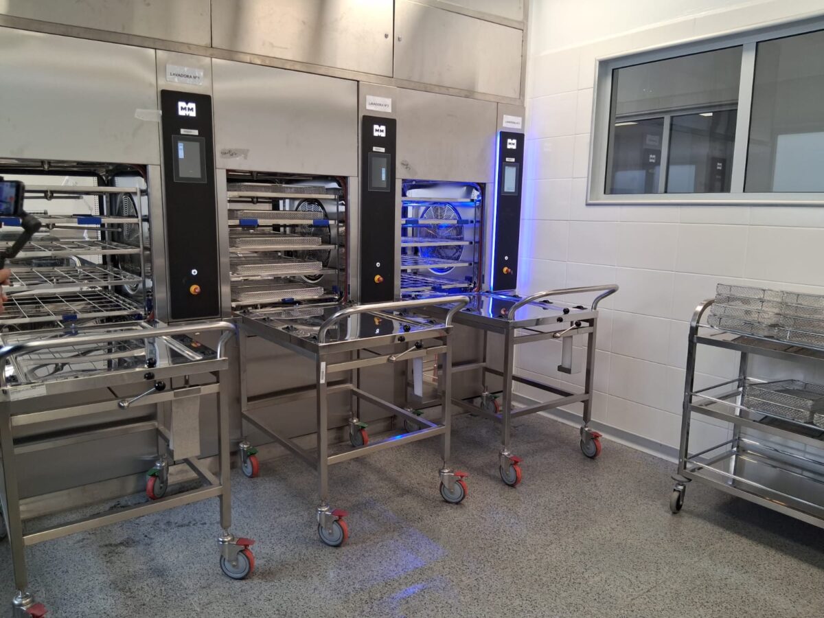 Equipos de esterilización de última generación instalados en el Hospital Provincial Marga Marga.